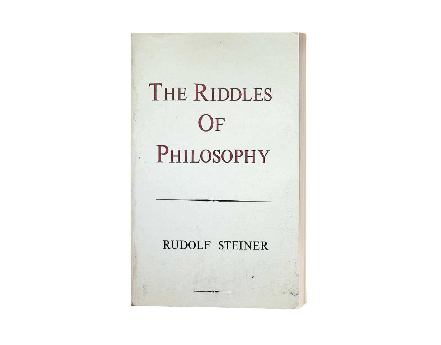 The Riddles of Philosophy